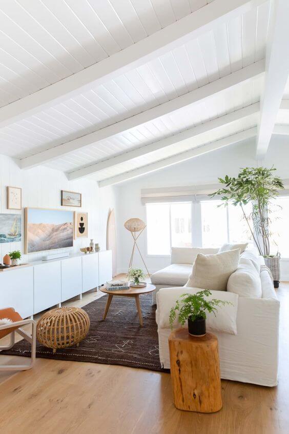 coastal living room interior