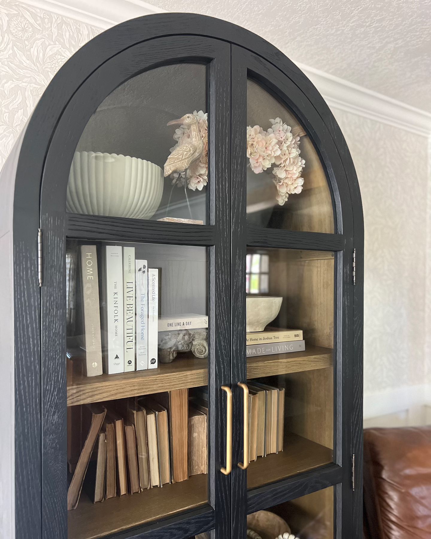 styled shelves