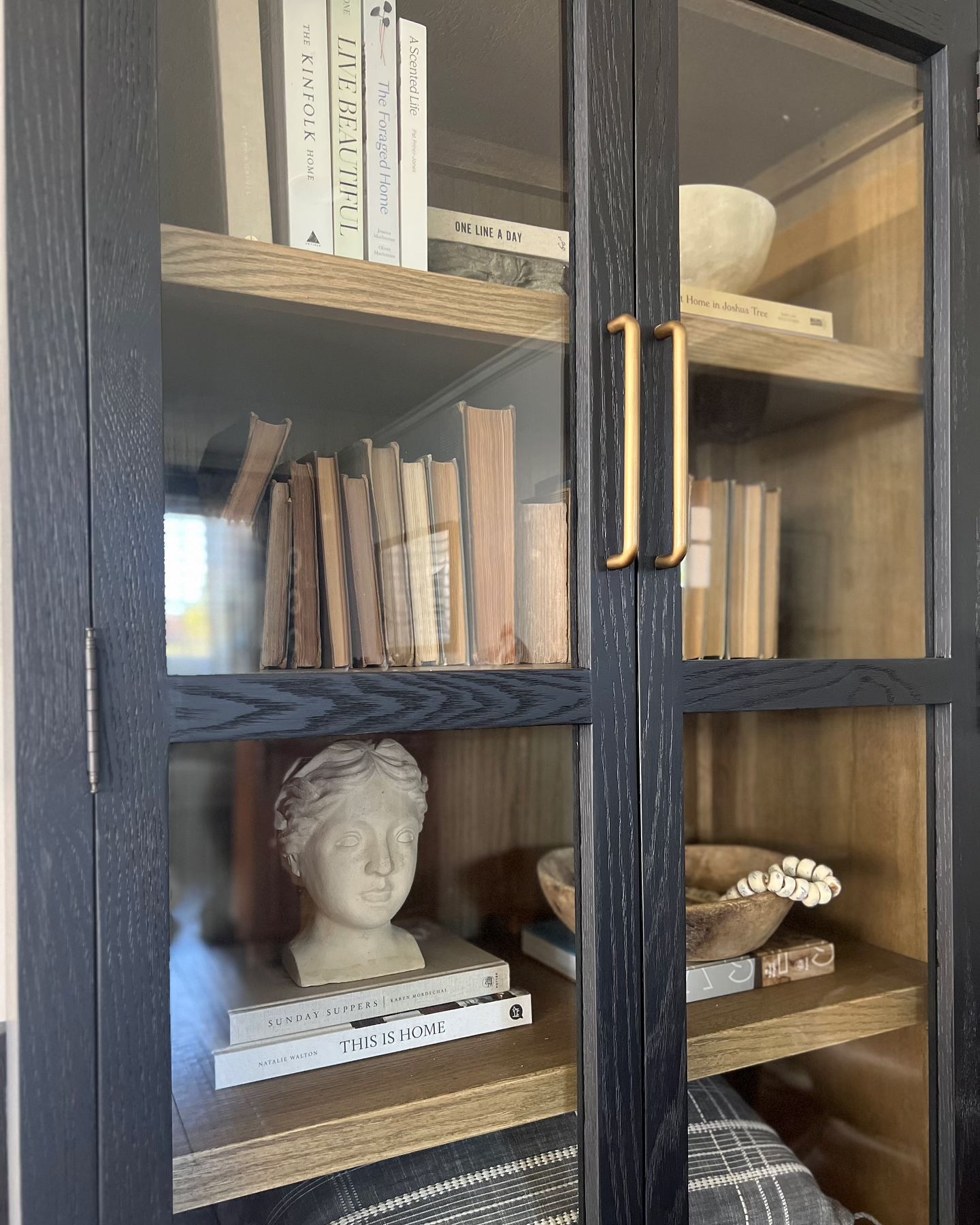 styled shelf