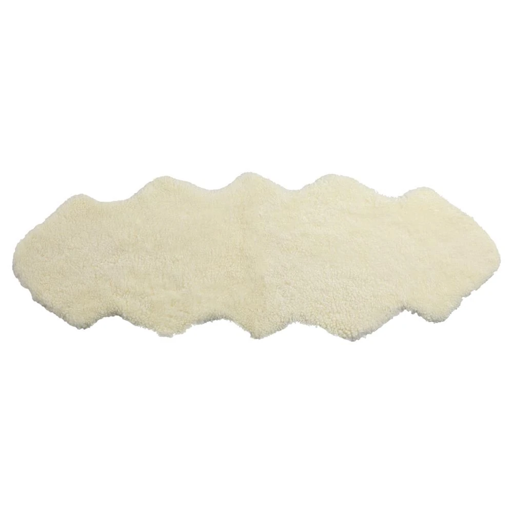 double pelt fur rug