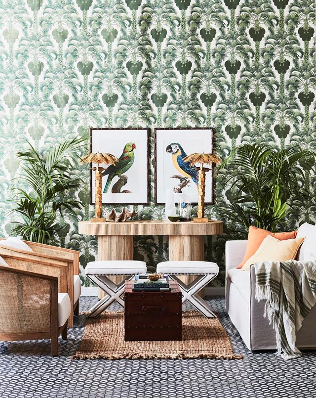 living room interior coastal