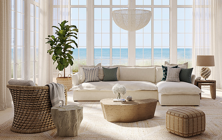 coastal living room