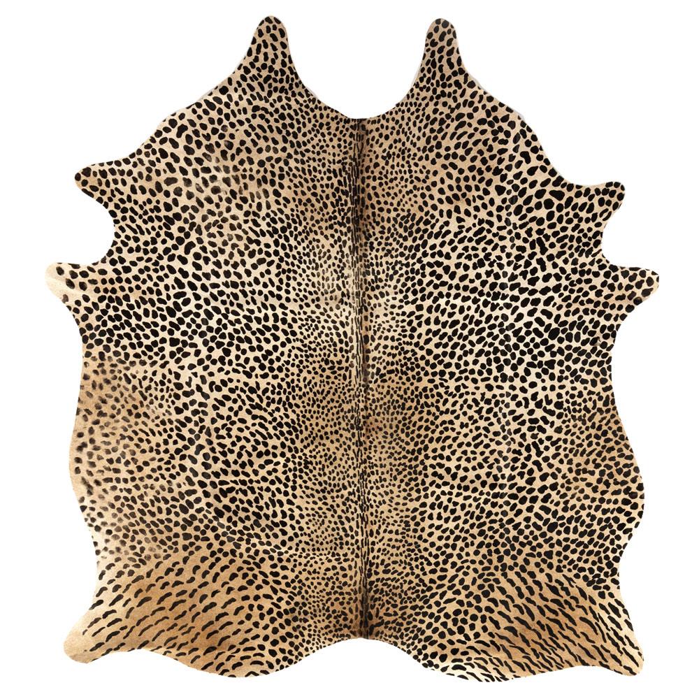 leopard hide area rug