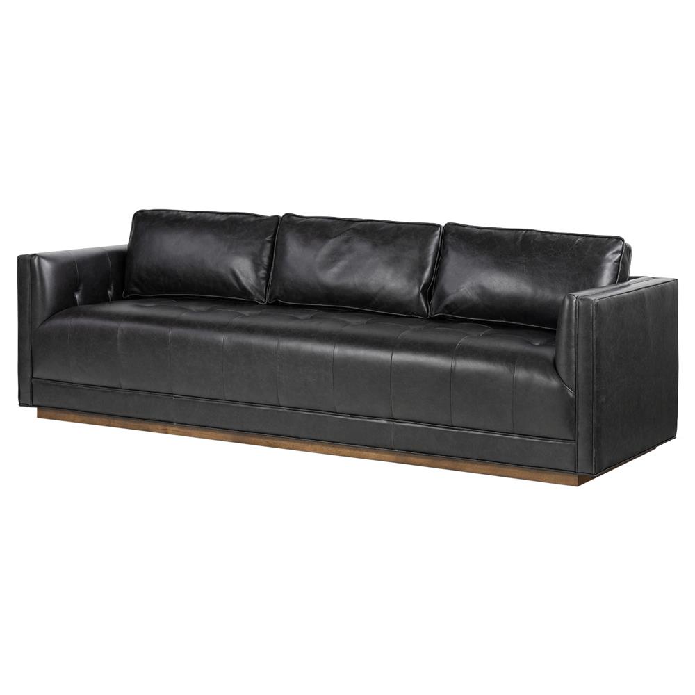 leather sofa