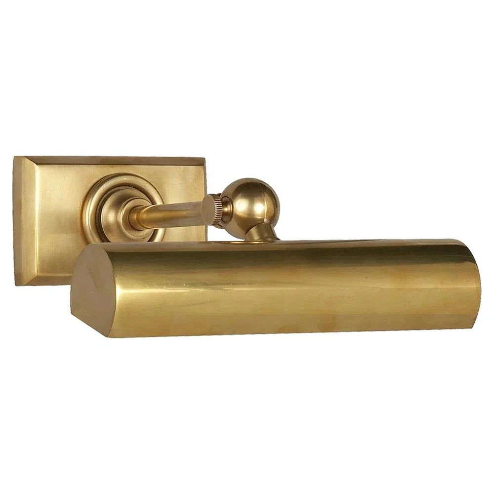 Visual Comfort antique brass picture light
