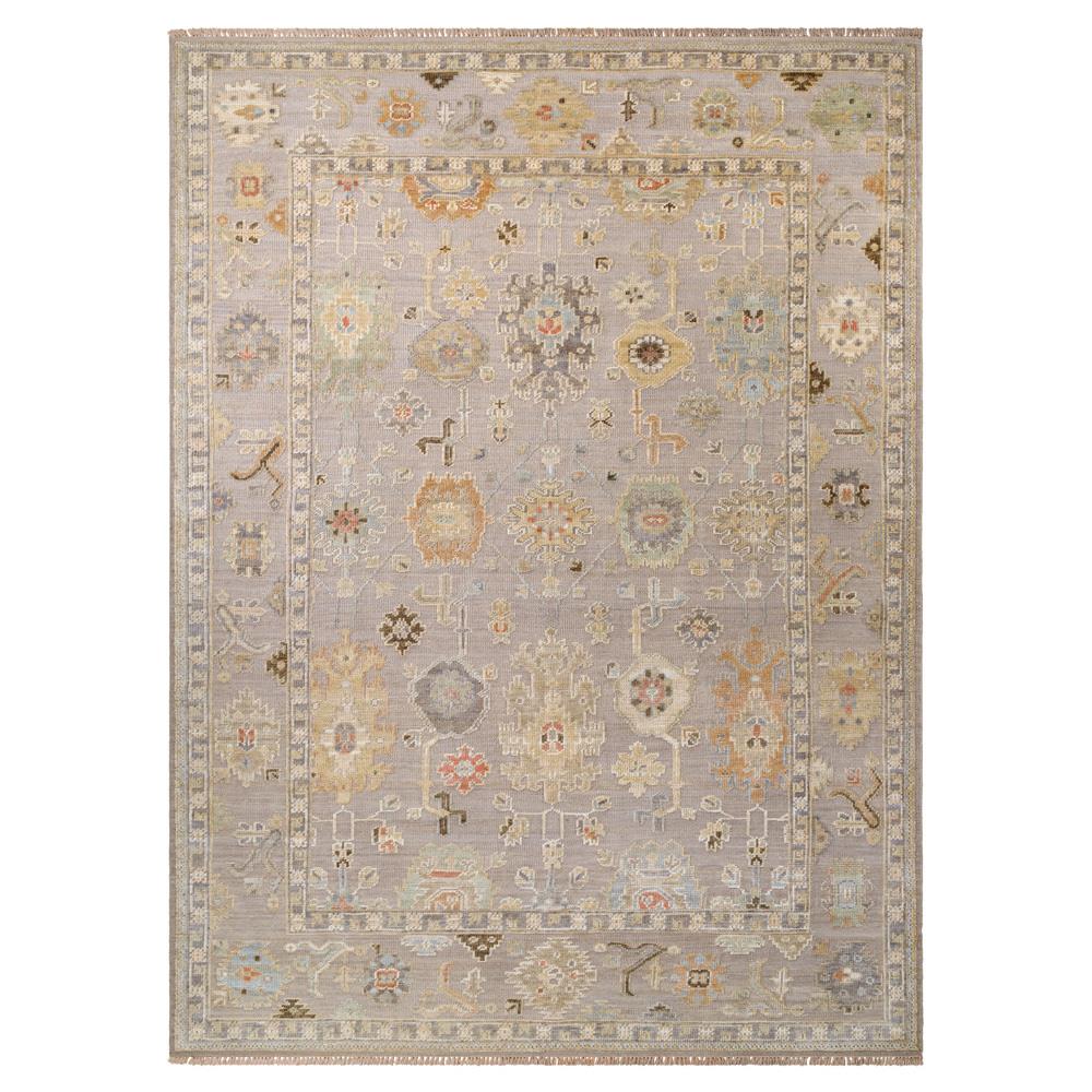 Rectangular patterned rug