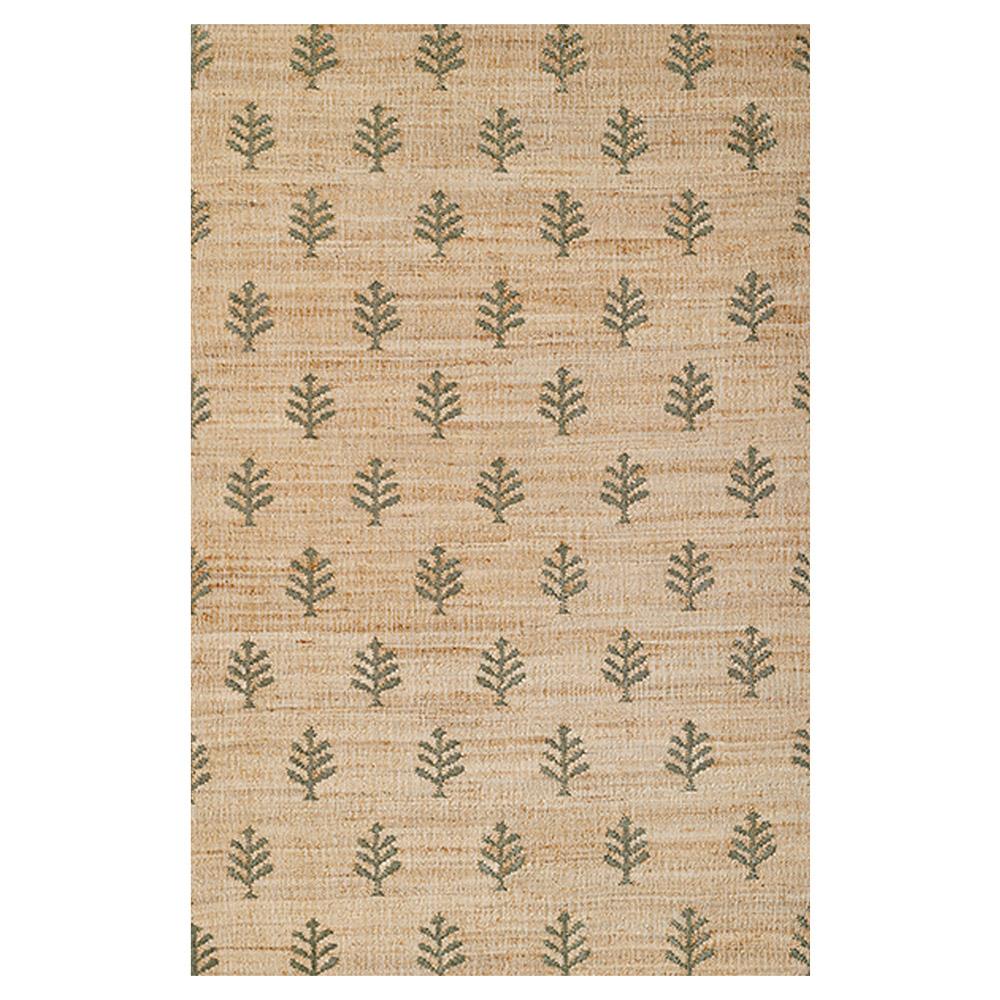 rectangular jute patterned area rug