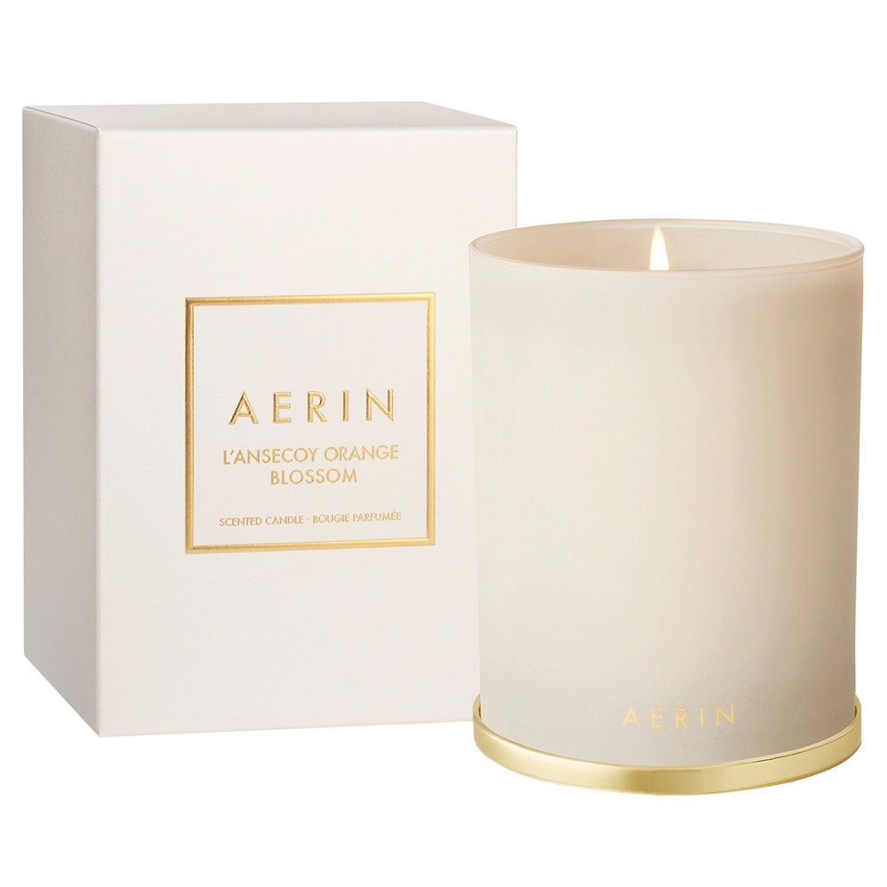 AERIN orange blossom scented candle