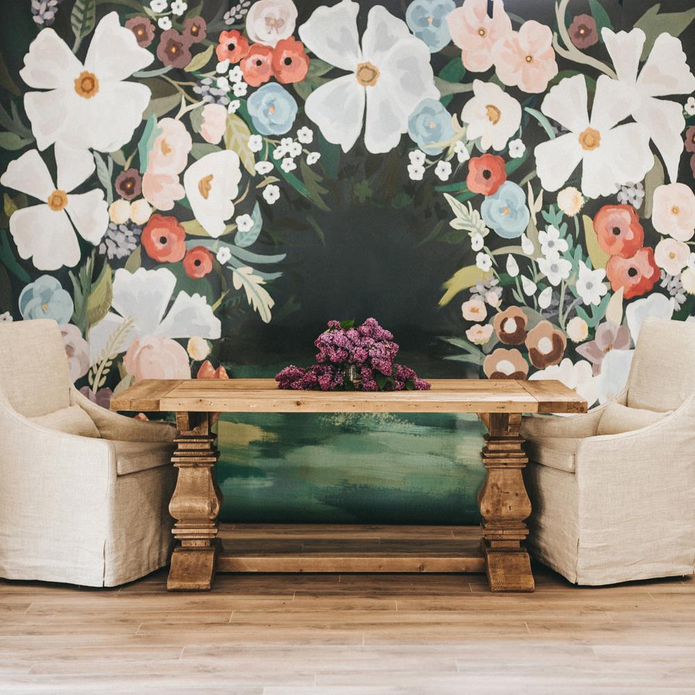 Alicia Modern Classic Forest Removable Wallpaper