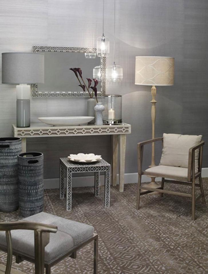 gray living room design
