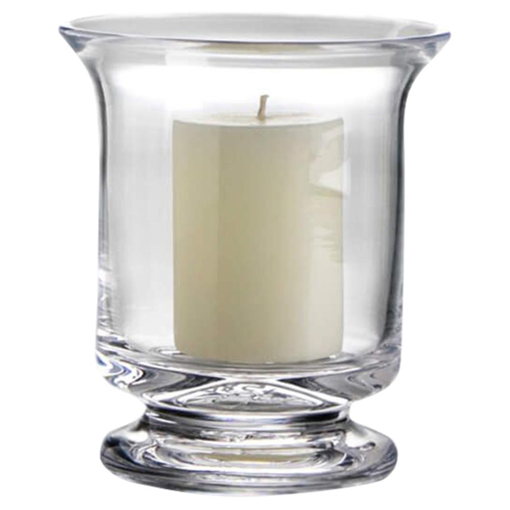 glass hurricane candle holder