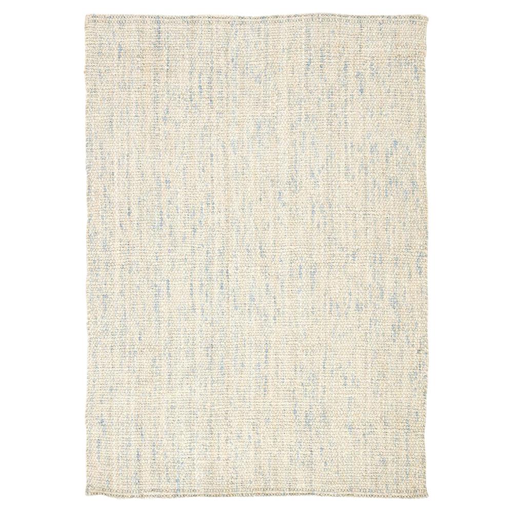cream and blue jute area rug