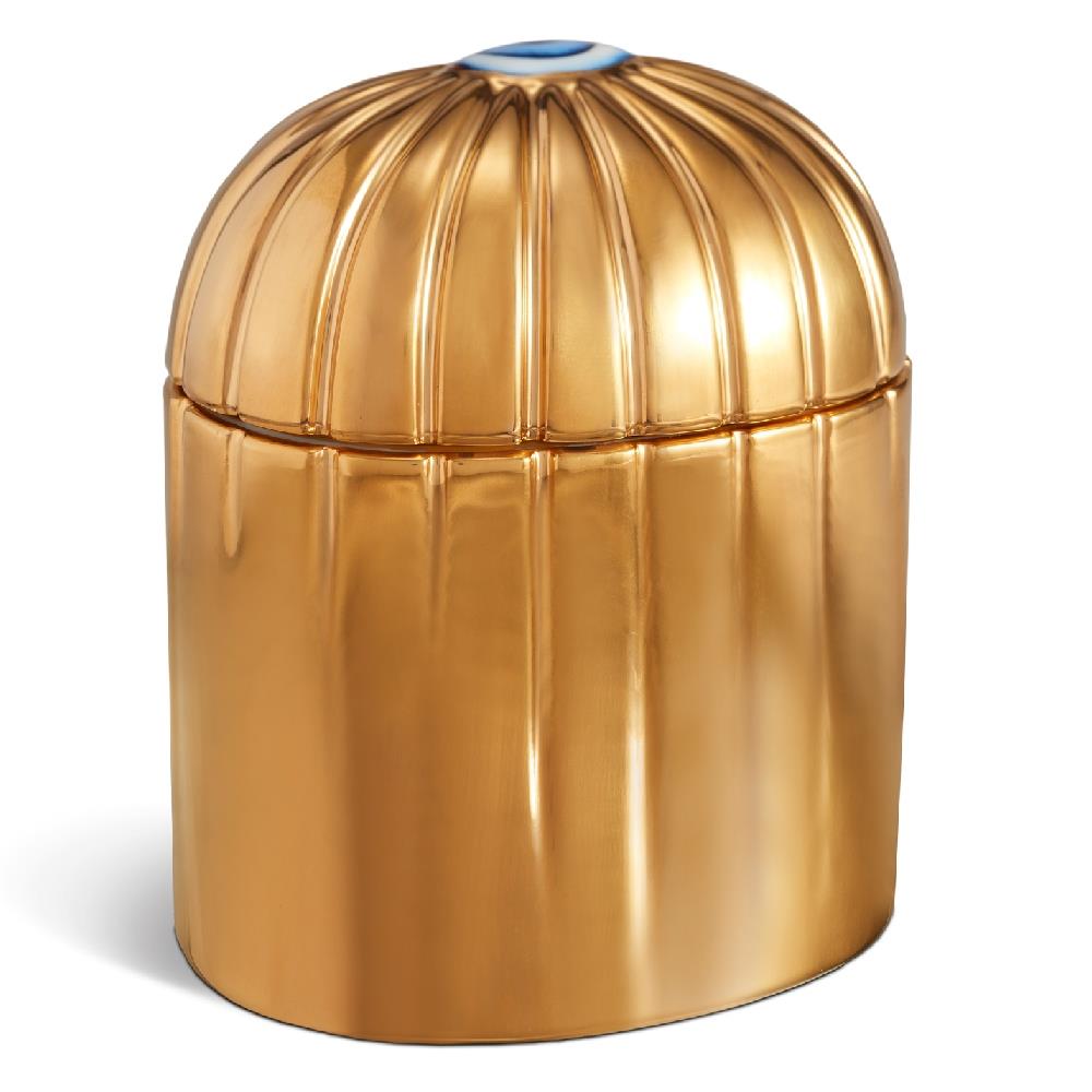 L'Objet Lito Modern Classic Gold Porcelain Scented Candle