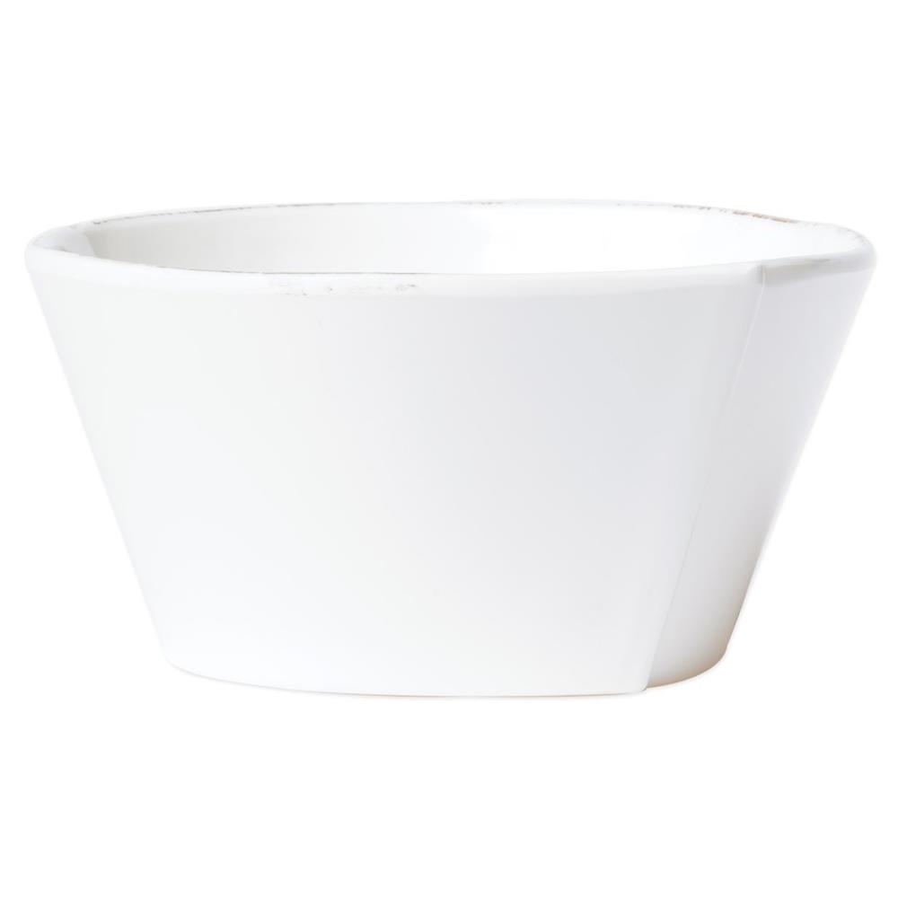 white melamine cereal bowl