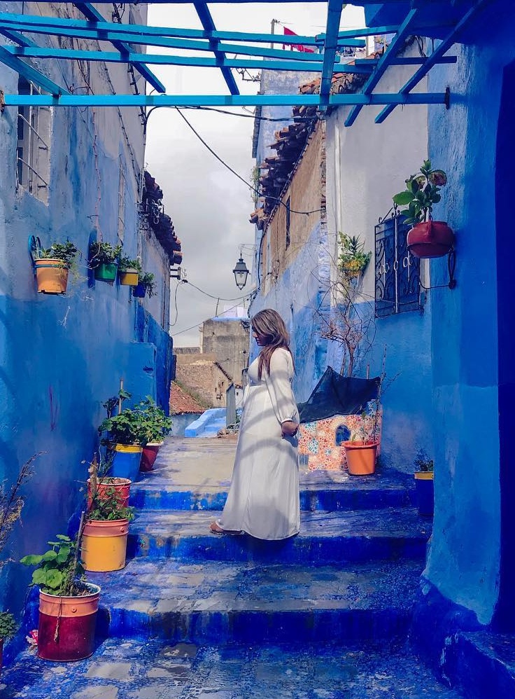 woman traveling