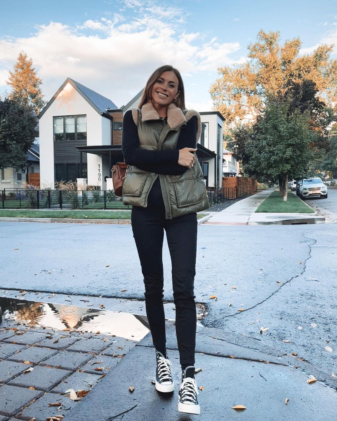woman posing
