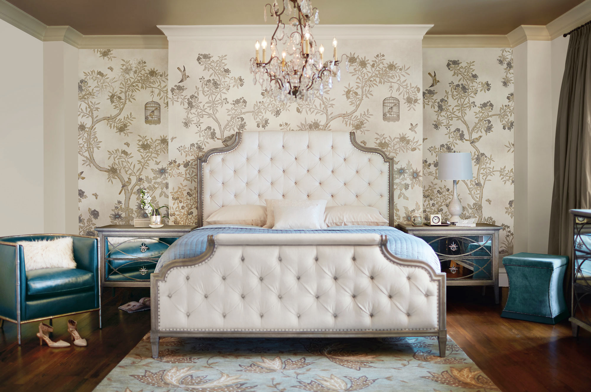 Get the Look: Hollywood Regency Bedroom