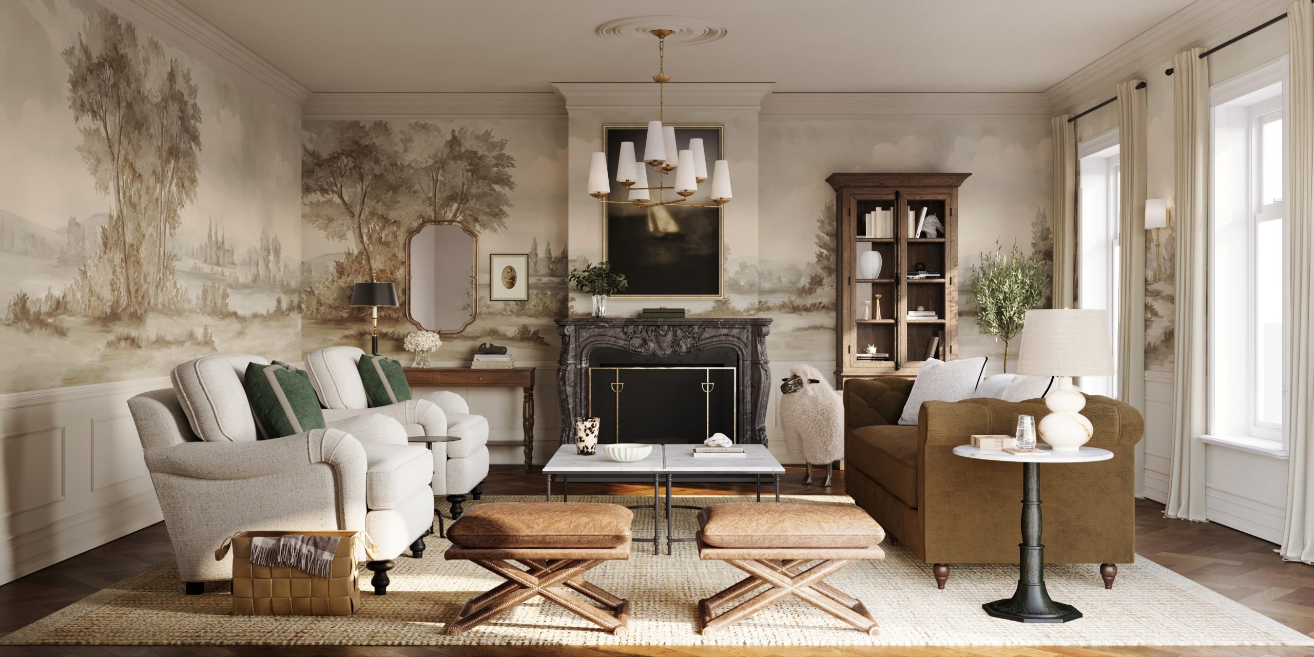 Behind the Design: How We Created a Timeless, Inviting Living Room in an Updated Traditional Style