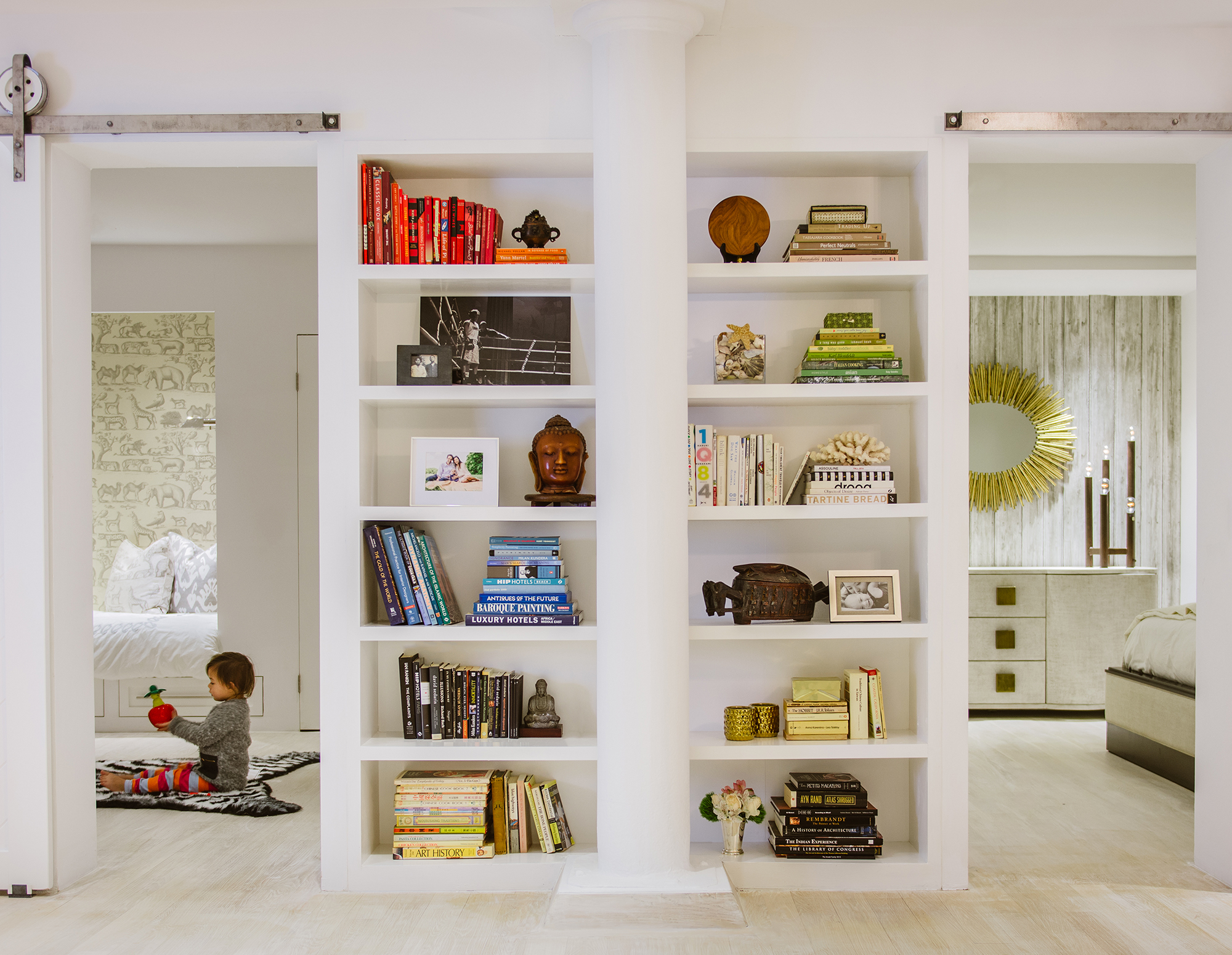 Kathy Kuo's New York City Apartment - The Downstairs
