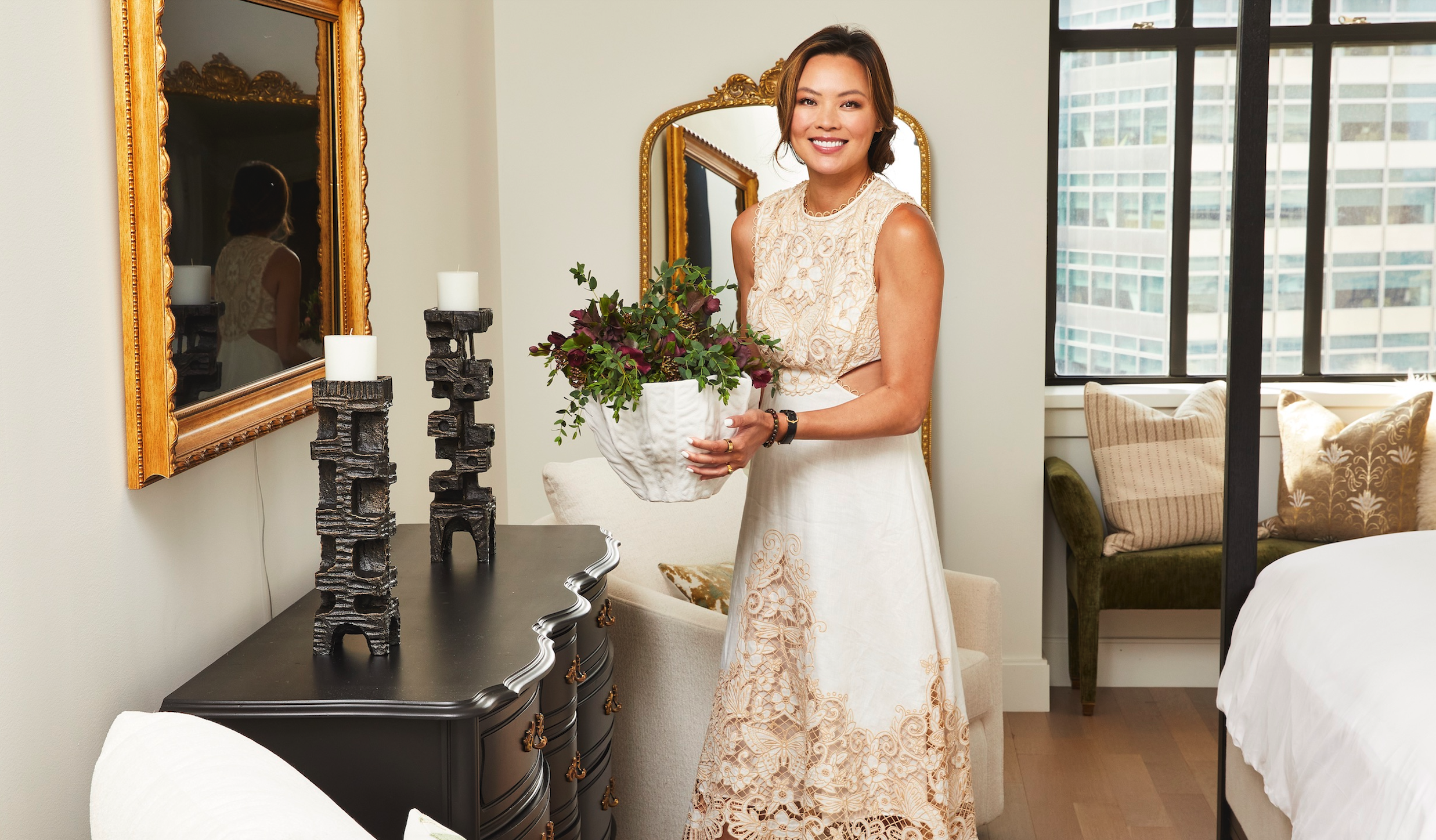 Luxurious, Modern & Organic Downtown Manhattan Interior Design Reveal