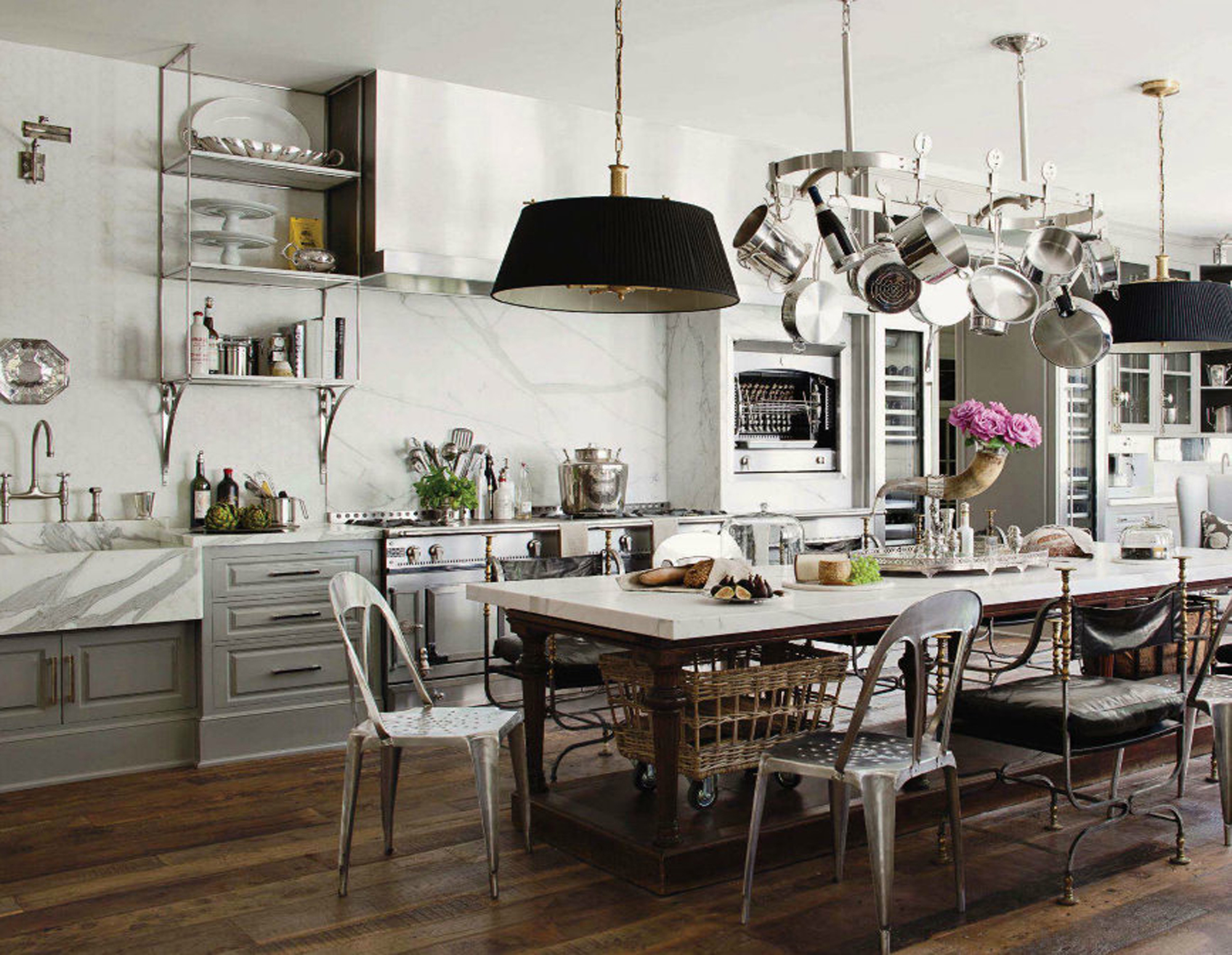 How to Design a French Industrial Country Kitchen