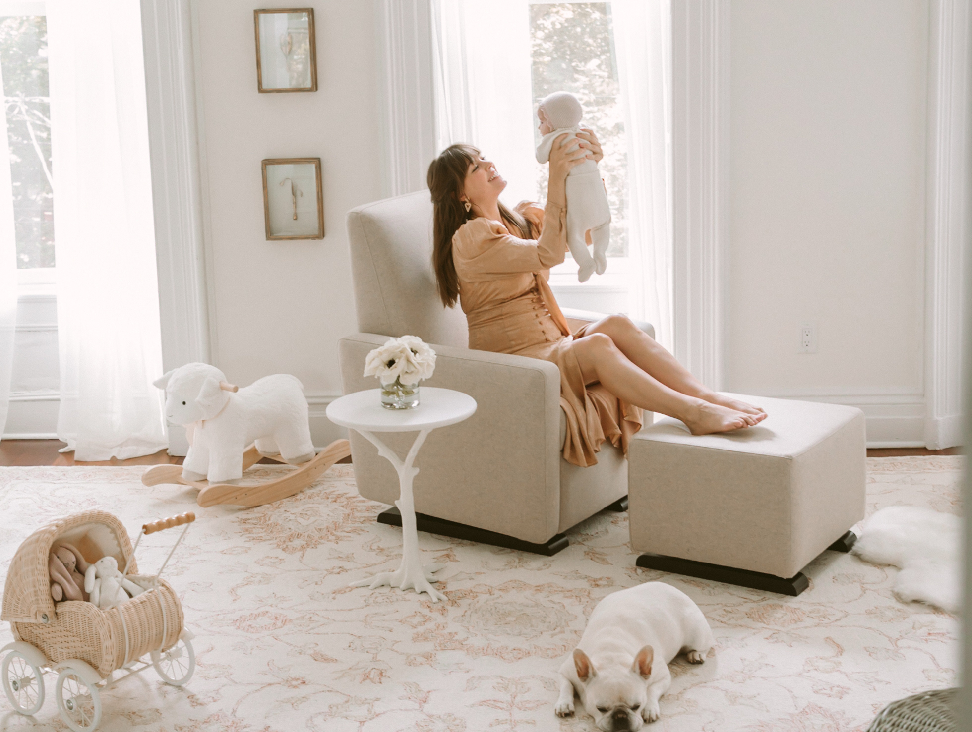 New Mama Jenny Cipoletti Shares Her Parisian Garden Nursery