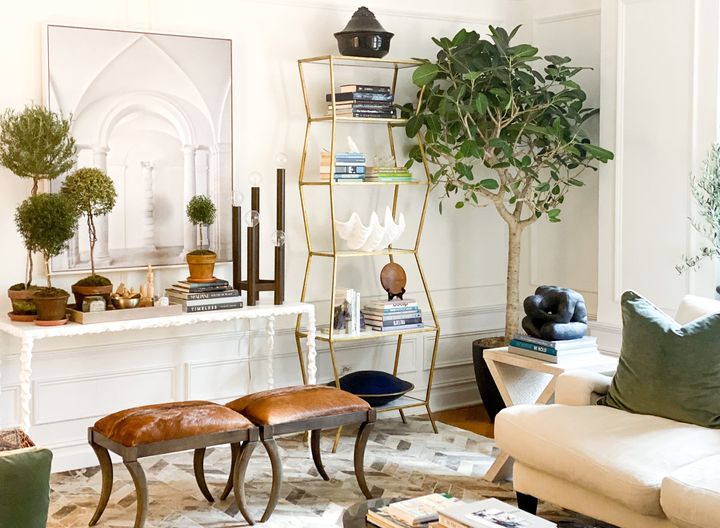 Home Tour: Kathy Kuo's Chic & Inviting Living Room