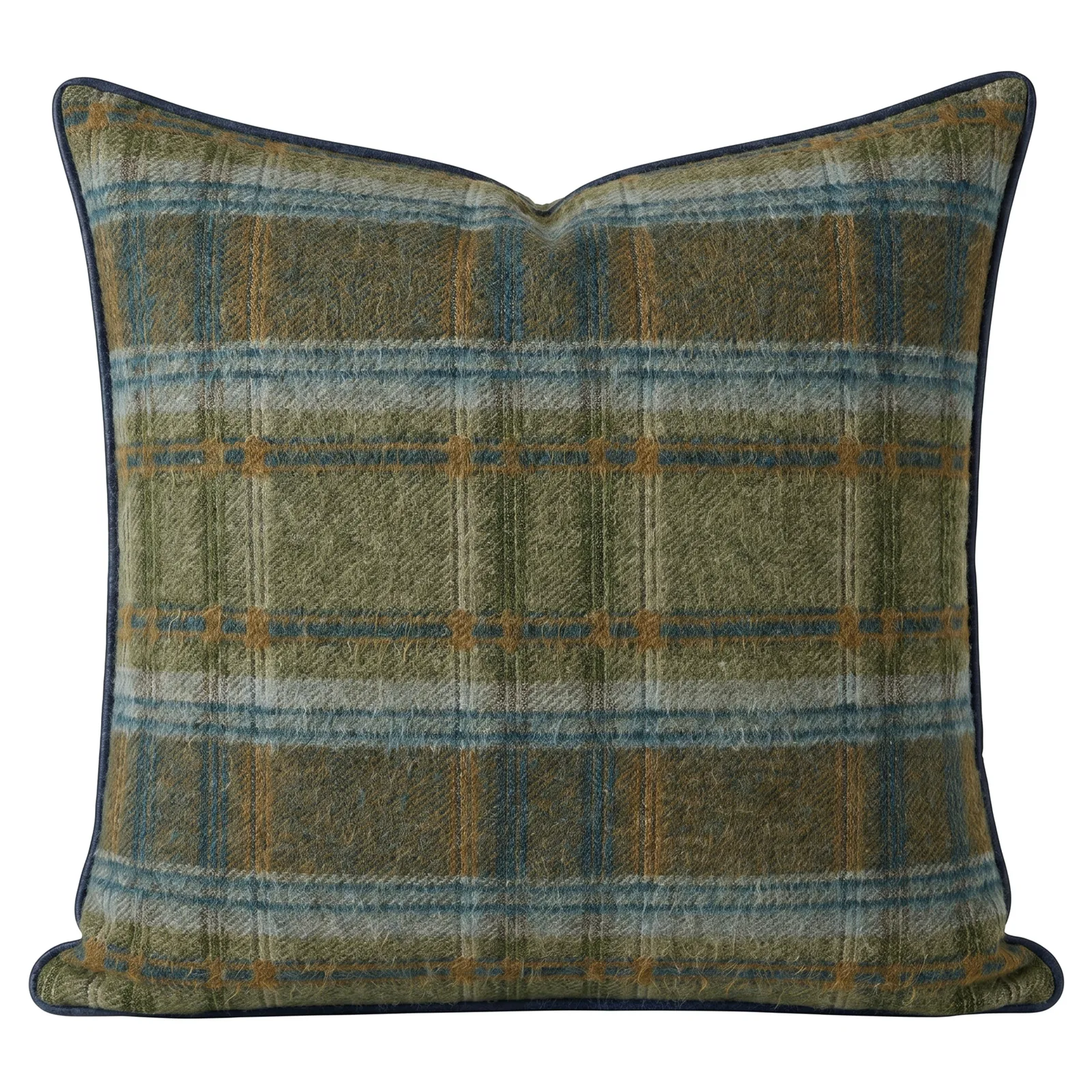 Emory Plaid Throw Pillow
