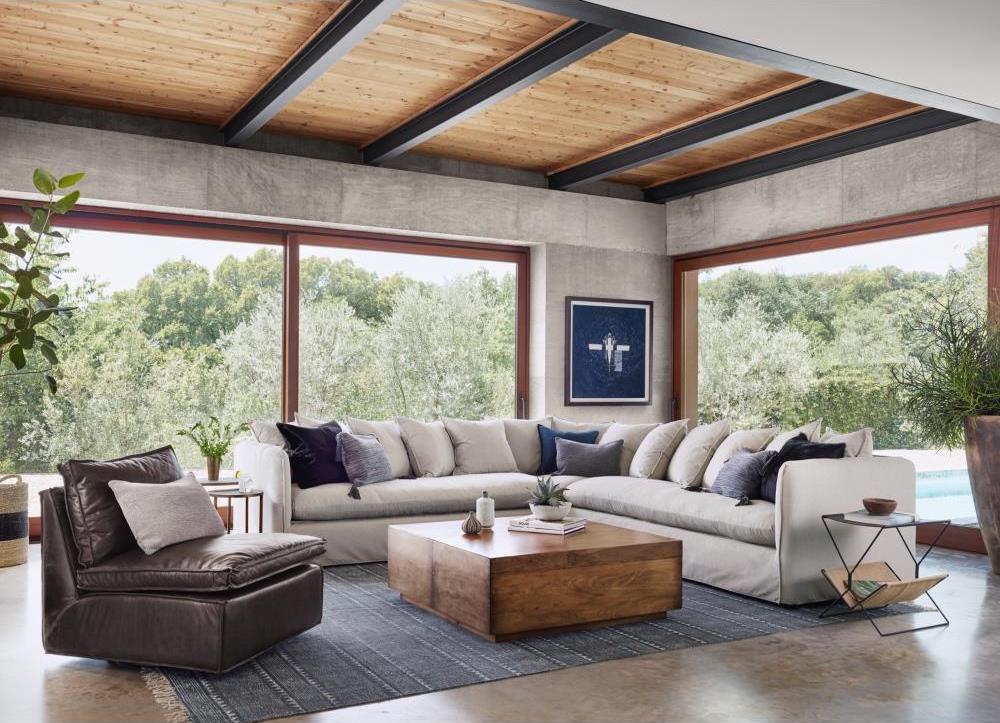 Get the Look: Rustic Lodge Living Room