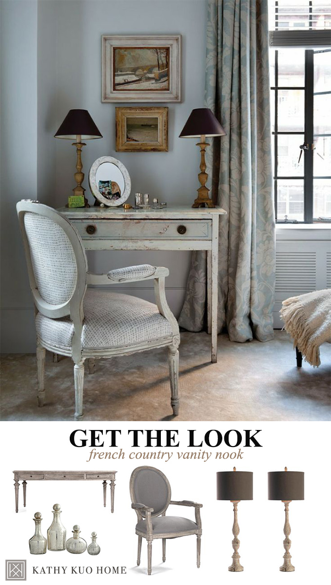 French Country Vanity