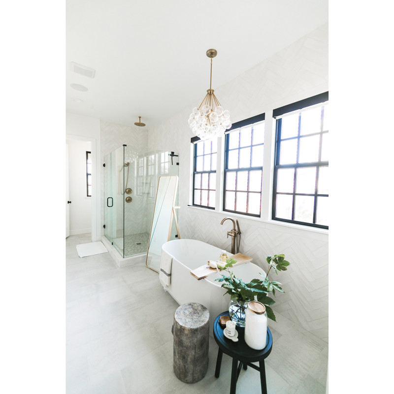 Visual Comfort Studio Bronzeville Modern Satin Brass Multi-Light
