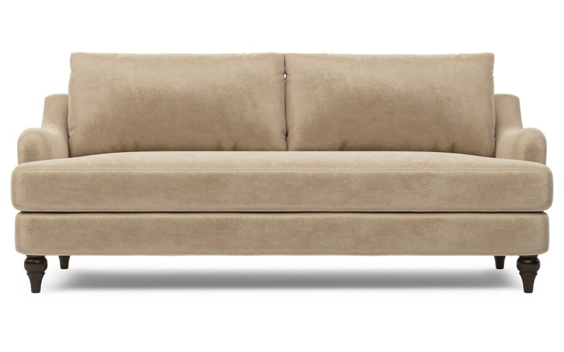 Willett Champagne Performance Velvet Sofa - 81"