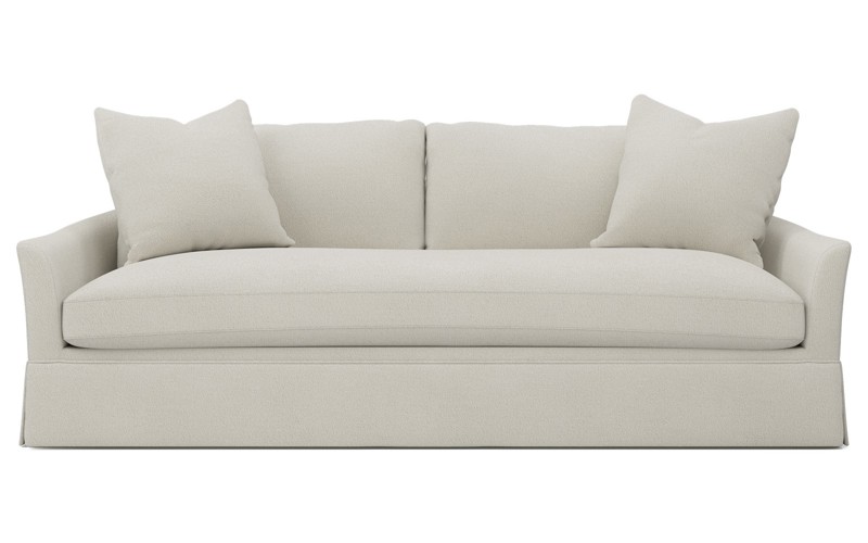 Hartwell Grey Pearl Performance Sofa - 90"