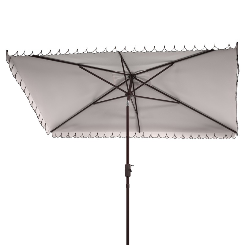 black and white scalloped patio umbrella business & pleasure co. Market in quality pieces Black & White Scallop Tiered