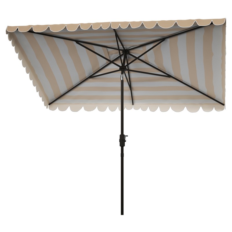 chocolate brown striped patio umbrella Blissun 9' Outdoor Umbrella, Patio Umbrella, Outdoor Table Umbrella, Market with 8 Sturdy Ribs, Push Button Tilt and Crank (Black & White Stripe) : Patio, Lawn & Garden Patio umbrella made with 100% solution Best Choice Products 10ft Outdoor