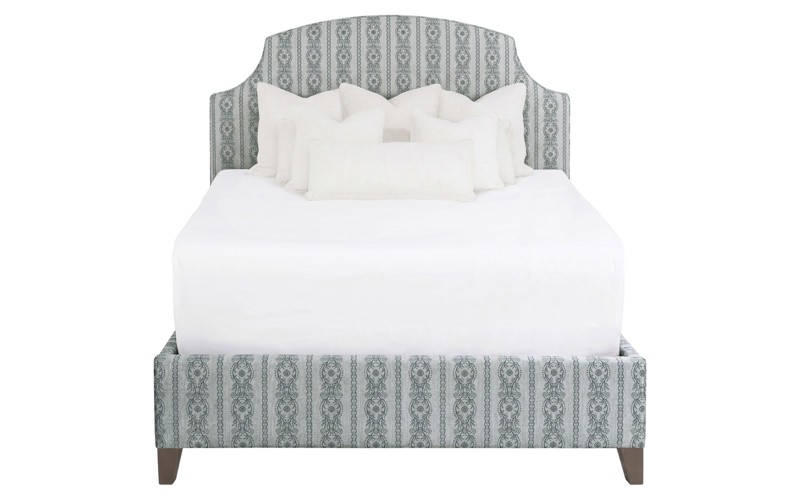 Linett Seine Blue Stripe Bed - Queen