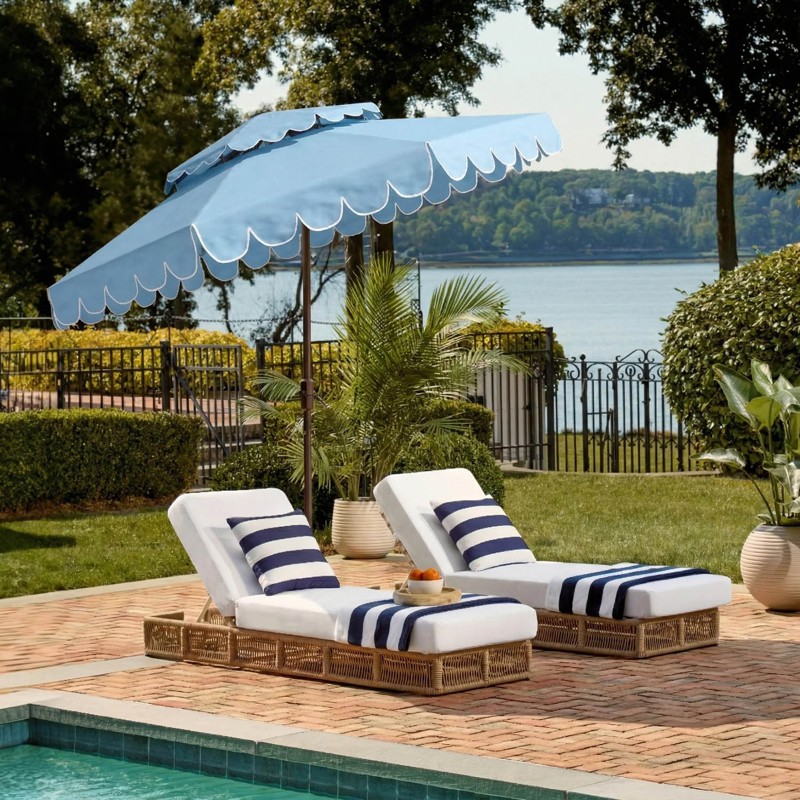 blue outdoor patio umbrella 9ft with Base and Remote Control, Entertain guests in style with this aluminum patio umbrella thats just as much functional as it is a decorative piece Better Homes & Gardens Outdoor