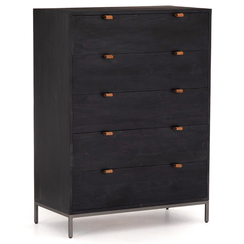 dresser leather babyGap Legacy 6 Drawer with Pulls and Interlocking Drawers Crafted with precision and durability Oberlin Tall 4-drawer Black Leather
