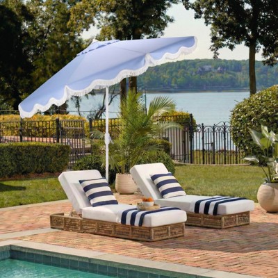 french country patio umbrella The Montague designed to provide sleek shade and style Why an 8 Ft Patio