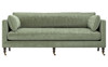 Madeline Sage Green Velvet Sofa - 84"