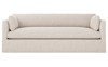 Madeline Straw Performance Slipcovered Sofa - 90"W