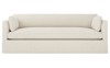 Madeline Vanilla Slipcovered Sofa - 90"