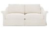 Amelie Natural Skirted Loveseat - 72"
