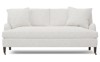Cordelia Heathered Ivory Performance Bench Cushion Sofa - 79"