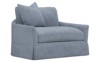 Hartwell Nantucket Blue Performance Chair and a Half