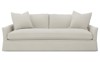 Hartwell Grey Pearl Performance Sofa - 90"