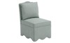 Kiana Spring Breeze Performance Velvet Slipper Chair
