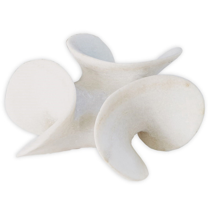 Ozias Modern Classic White Marble Decorative Paperweight