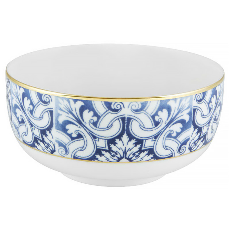 Transatlantica Global Bazaar Blue Porcelain Bowl