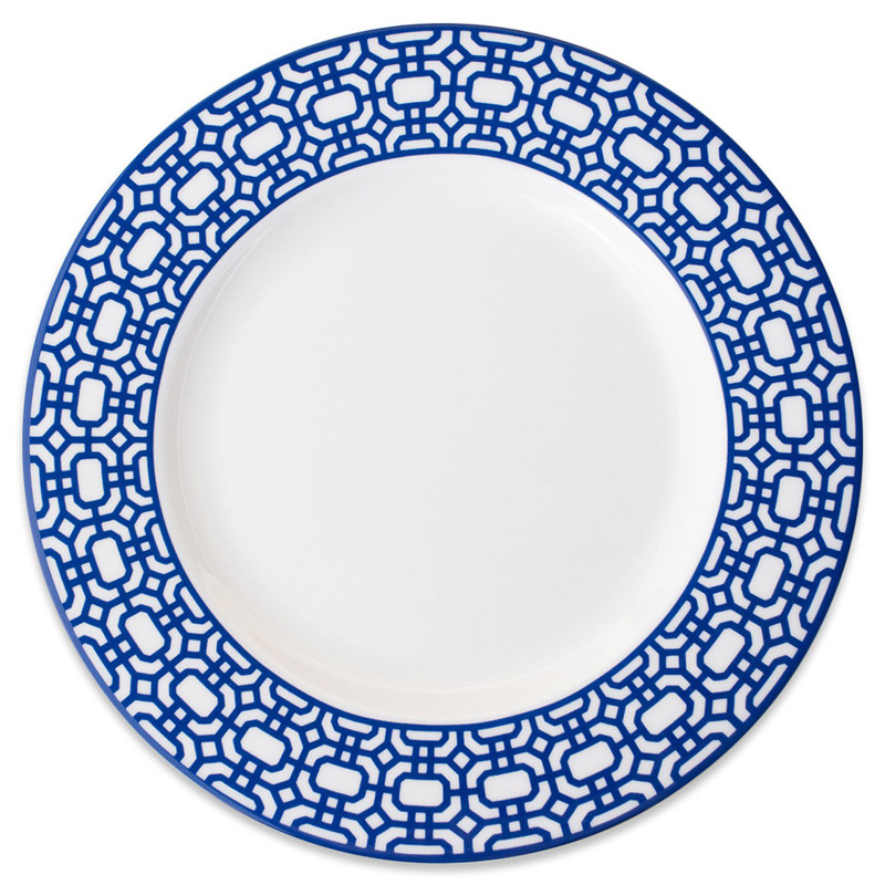Newport Coastal Blue Porcelain Salad Plate